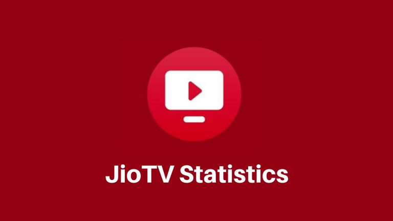 JioTV Statistics