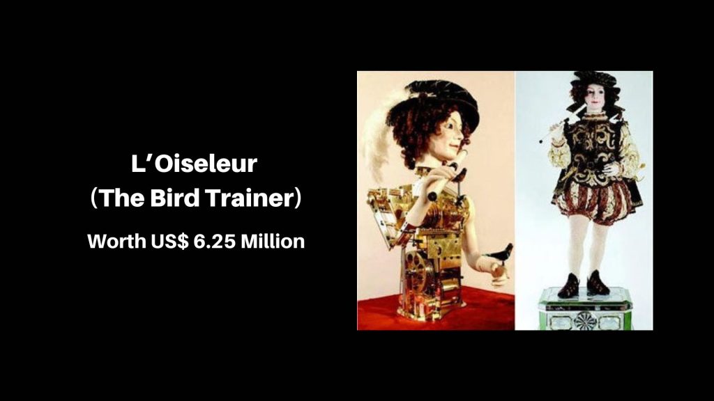 Most Expensive Toys - L’Oiseleur (The Bird Trainer)