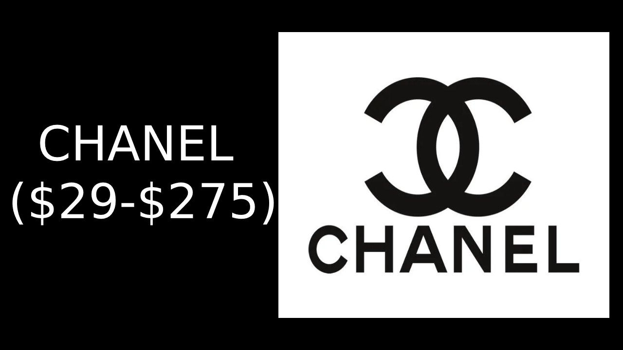 Most Expensive Makeup Brands in The World #2: CHANEL ($29-$275)