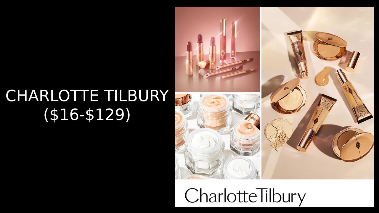 Most Expensive Makeup Brands in The World #9: CHARLOTTE TILBURY ($16-$129)