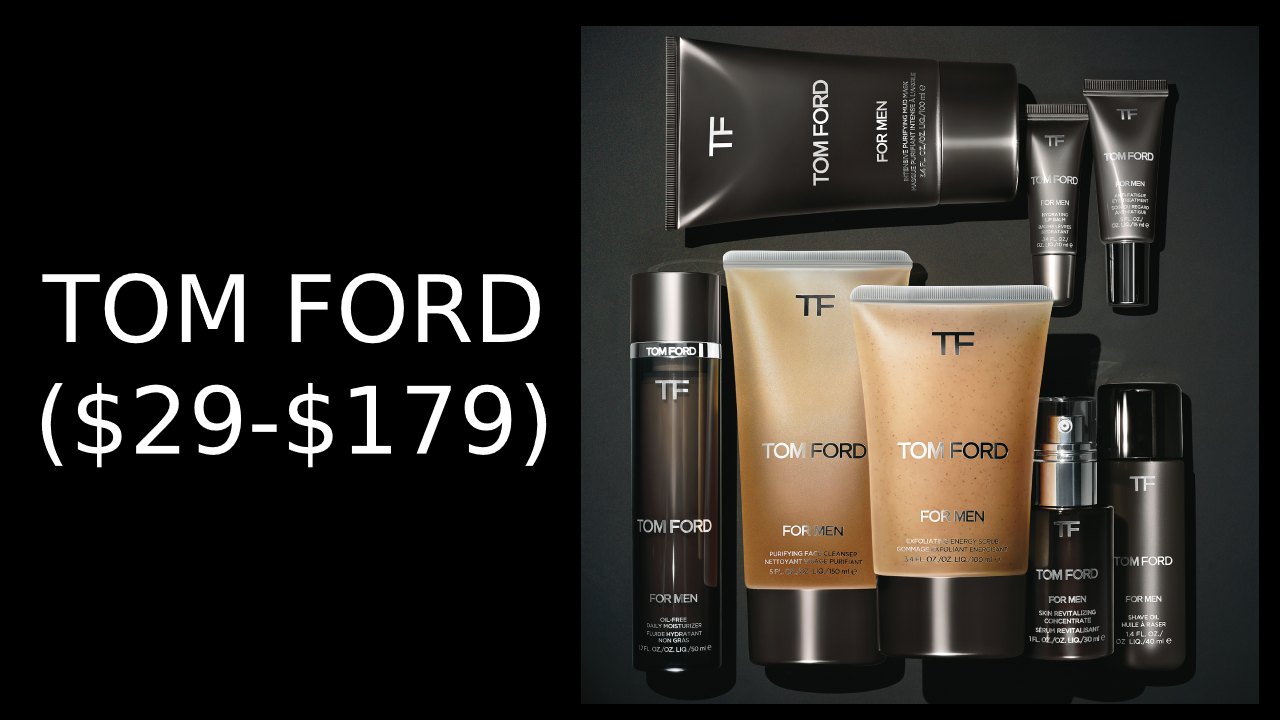Most Expensive Makeup Brands in The World #8: TOM FORD-($29-$179)