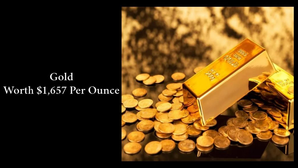 Gold: Worth $1,657 Per Ounce #Most Expensive Metals