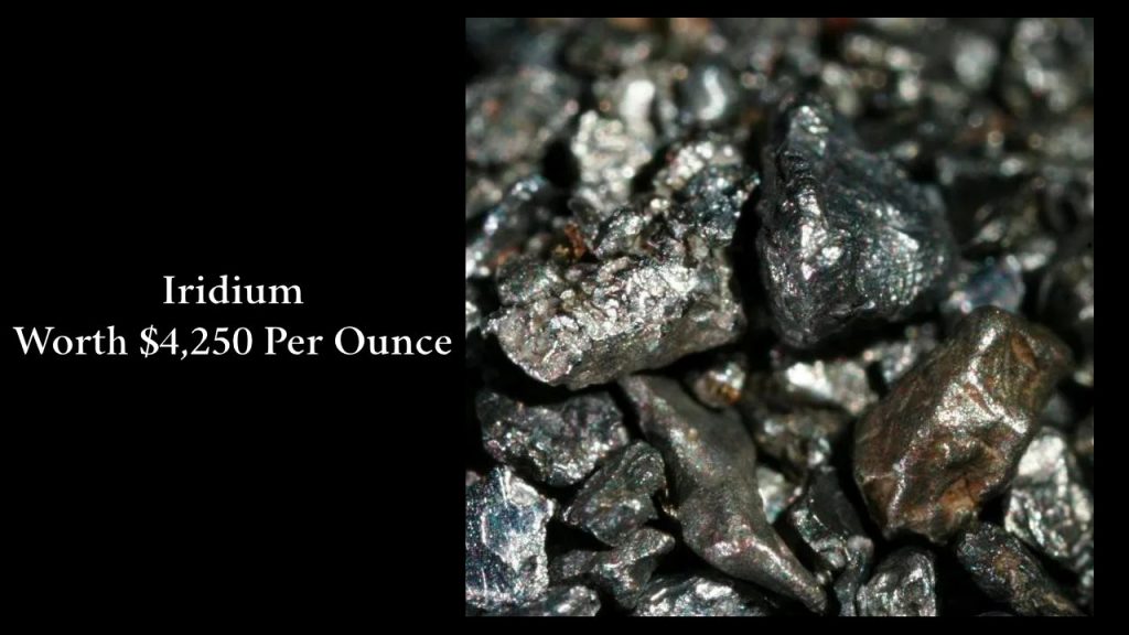 Iridium: Worth $4,250 Per Ounce #Most Expensive Metals