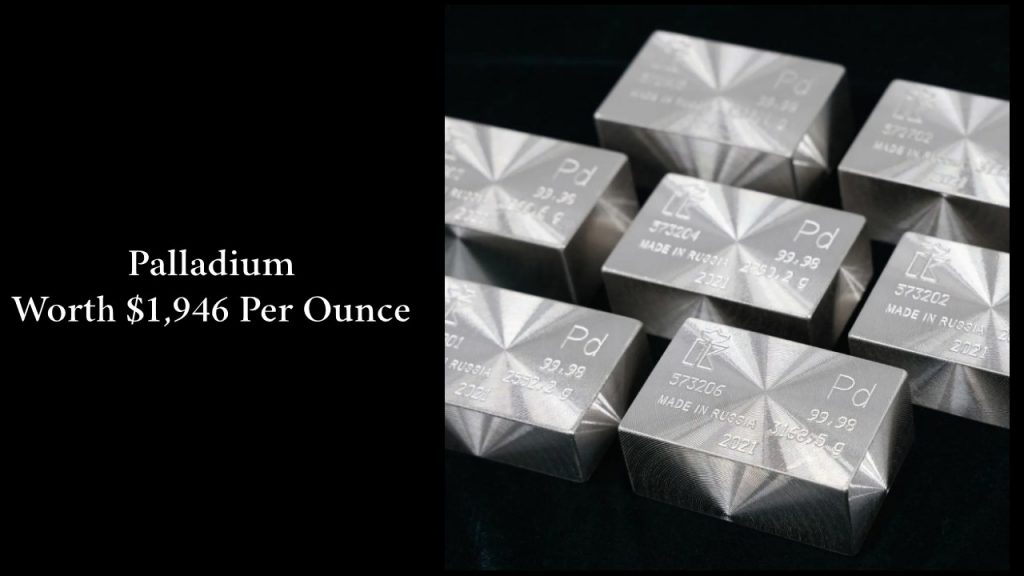 Palladium: Worth $1,946 Per Ounce #Most Expensive Precious Metals