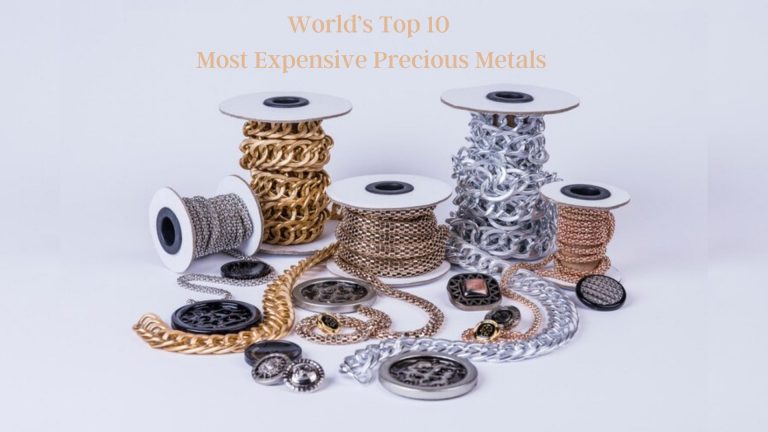 World’s Top 10 Most Expensive Precious Metals