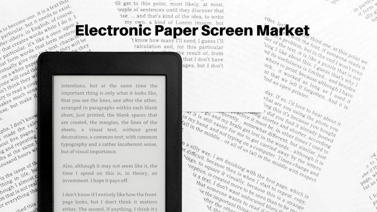 Electronic Paper Screen Market