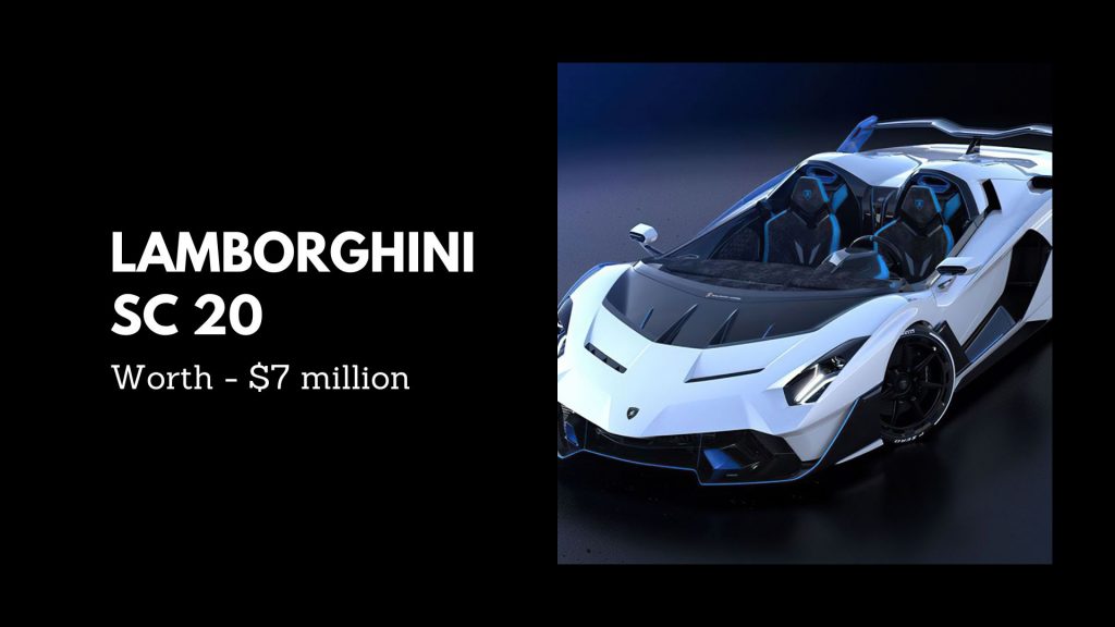 LAMBORGHINI SC 20 - 3rd Most Expensive in Top 10 Lamborghinis