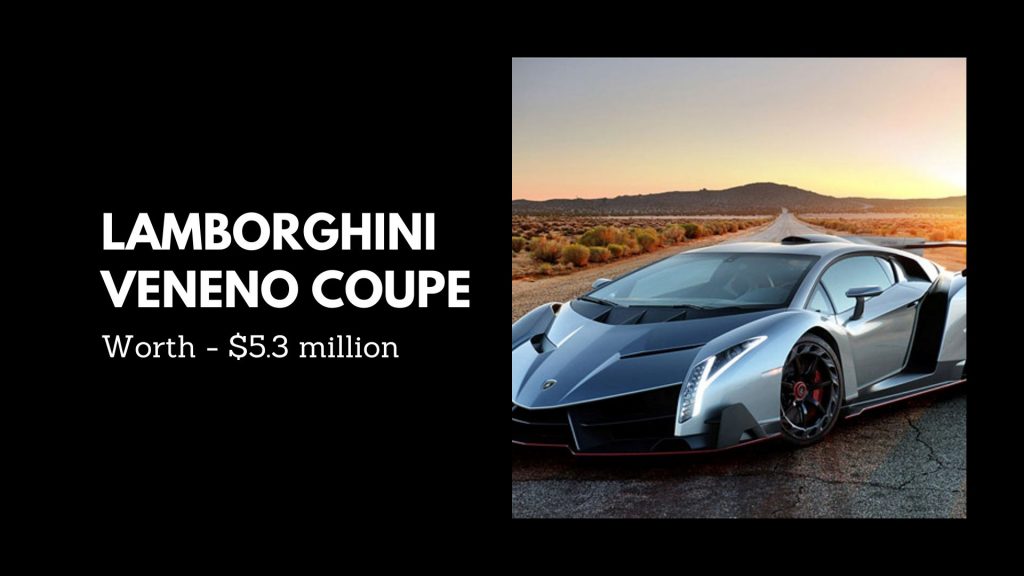 LAMBORGHINI VENENO COUPE - 4th Most Expensive in Top 10 Lamborghinis