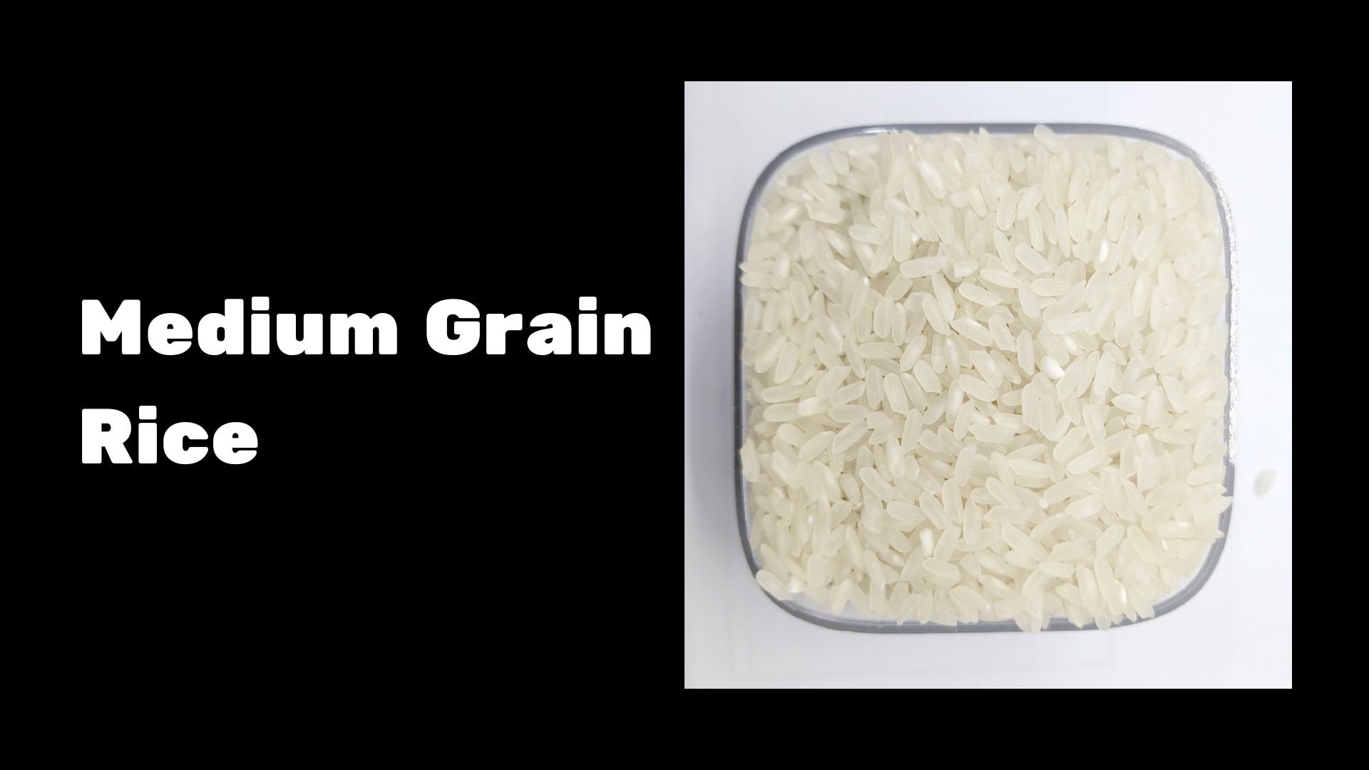 Medium Grain Rice 