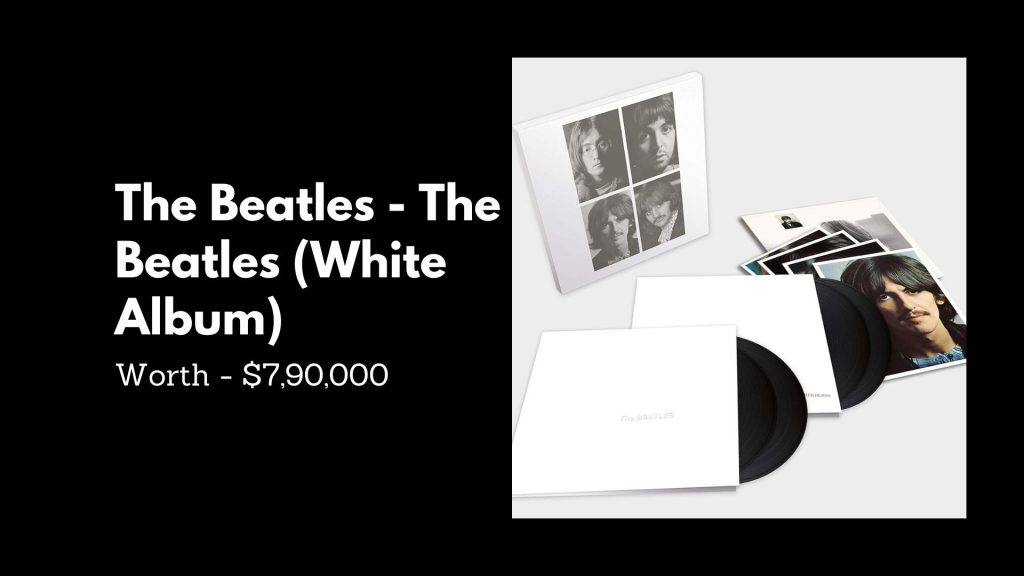 The Beatles - The Beatles (White Album) - 4th Most Expensive Vinyl Records
