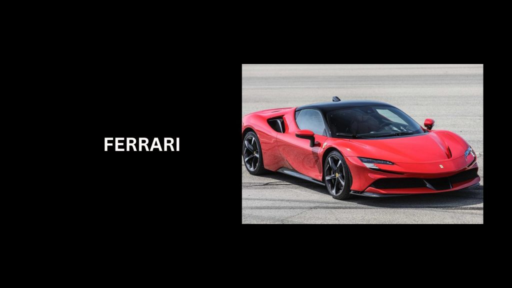Ferrari - 3rd Most Expensive Luxury Cars Brands