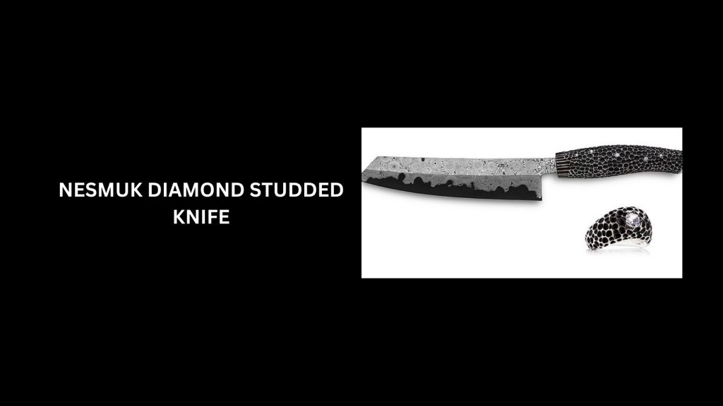 Nesmuk Diamond Studded Knife - (Worth $44,000) - 3rd Most Expensive Knives In The World