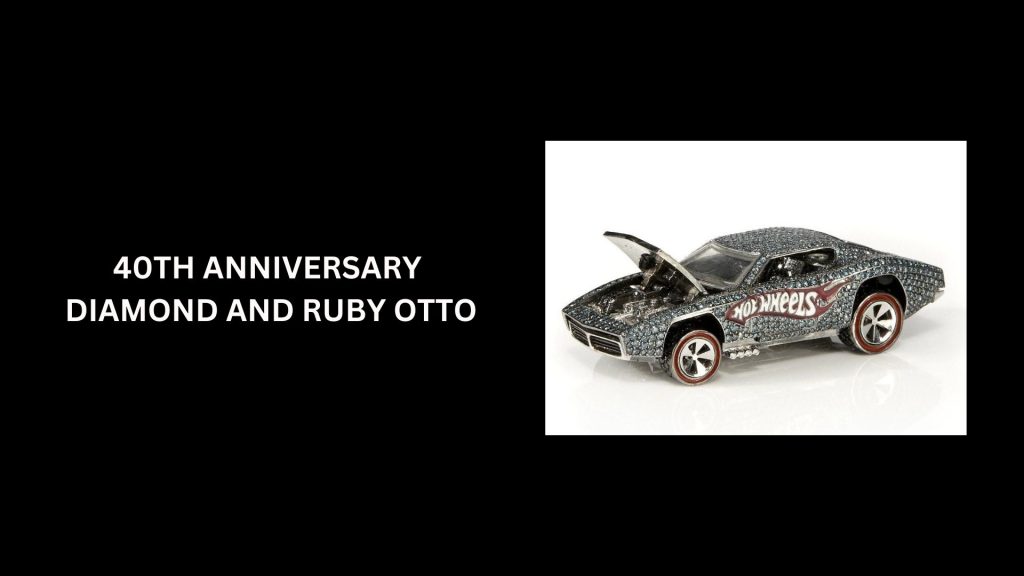 40th Anniversary Diamond and Ruby Otto - (Worth $60,000) - 3rd Most Expensive Hot Wheels Cars In The World