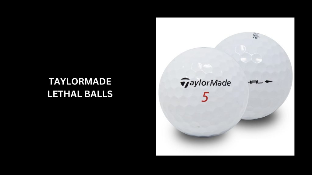 TaylorMade Lethal Balls - (Worth $48 per dozen)