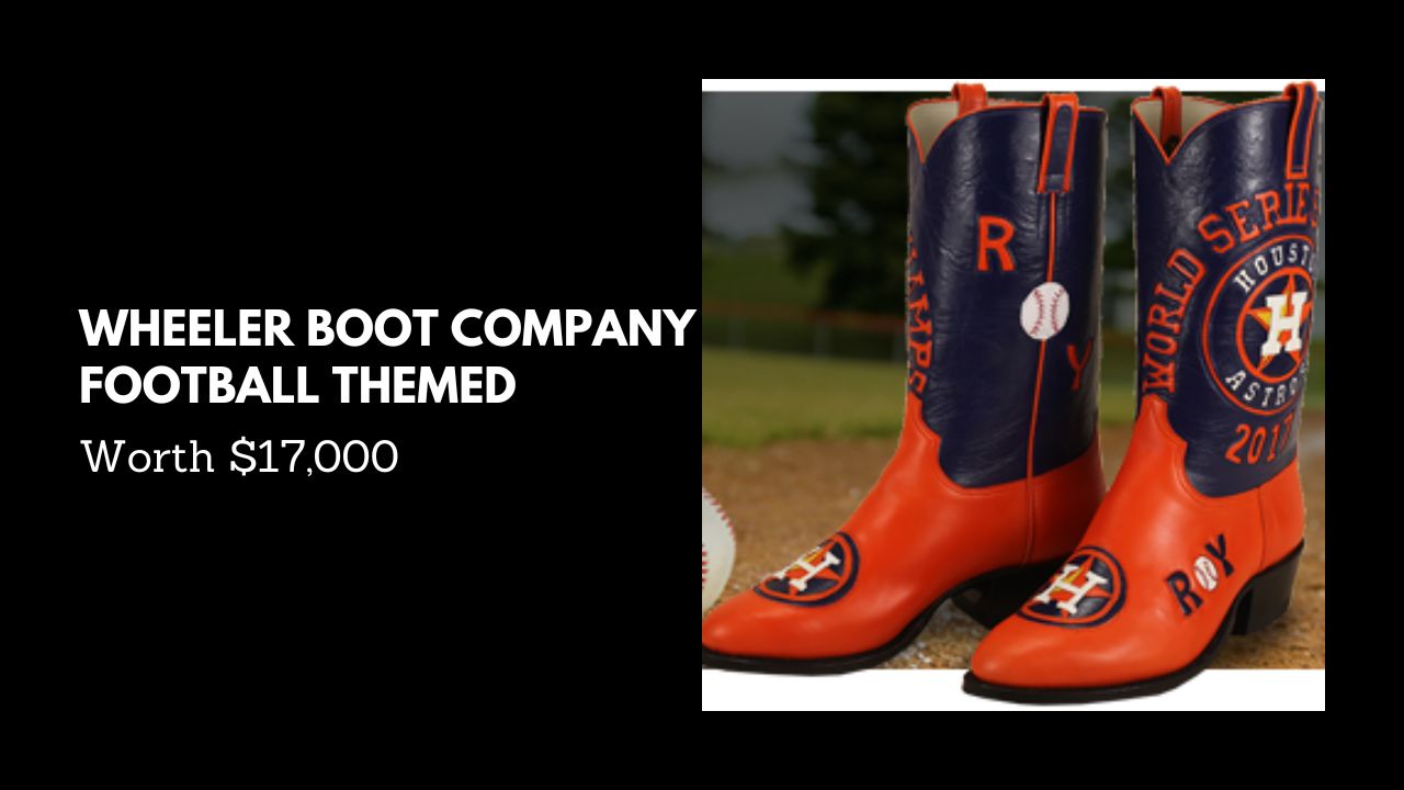 Wheeler Boot Company Football Themed - Worth $17,000