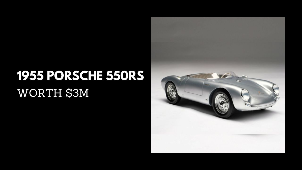 #10. 1955 PORSCHE 550RS - WORTH $3M