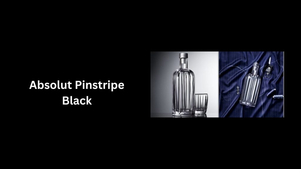 Absolut Pinstripe Black - (Worth $10,000)