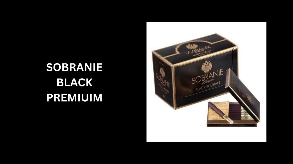Sobranie Black Premium - (Worth $31/pack) - 3rd most expensive Cigarettes in the world 