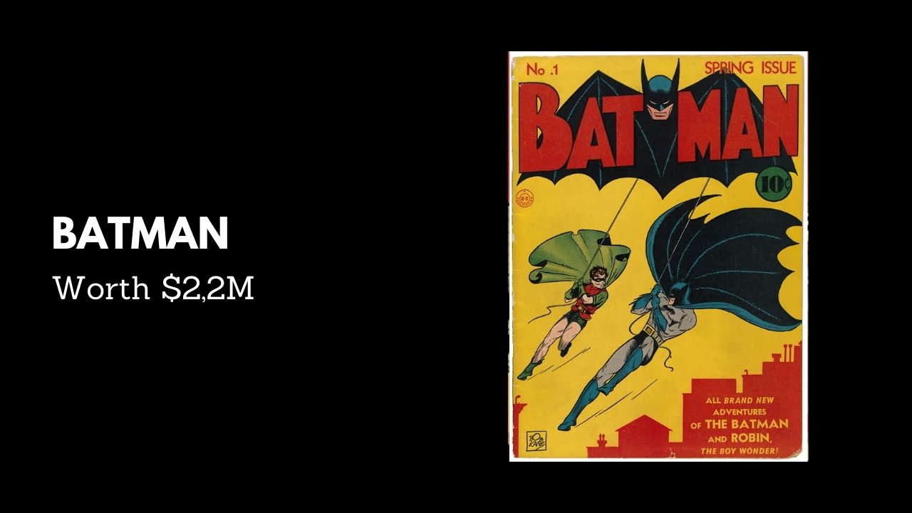Batman - Worth $2.2M {Most Expensive Comic Books}
