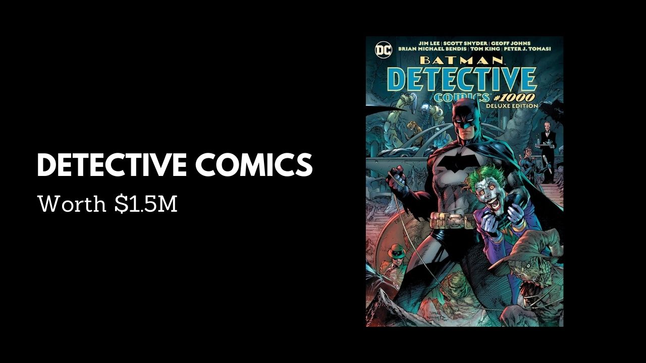 Detective Comics - Worth $1.5M {Most Expensive Comic Books}