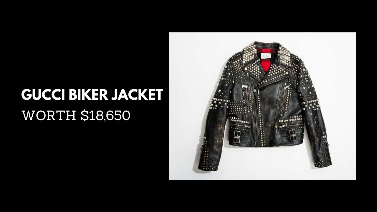 Gucci Biker Jacket- Top Most Expensive Gucci Products