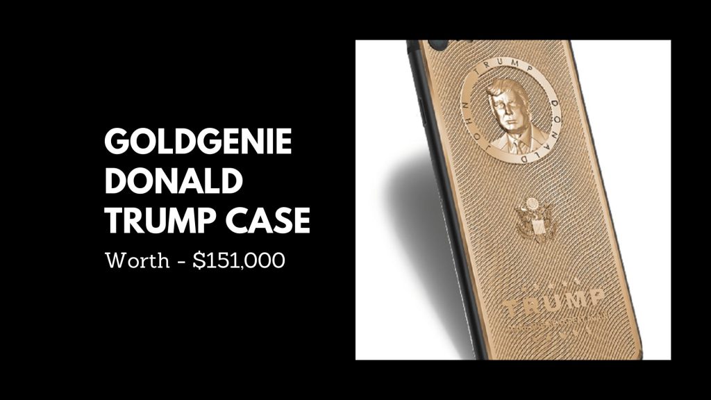 GOLDGENIE DONALD TRUMP CASE - 4th Most Expensive iPhone Cases