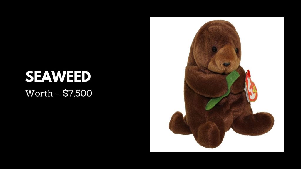 SEAWEED - 9th Most Expensive Beanie Babies
