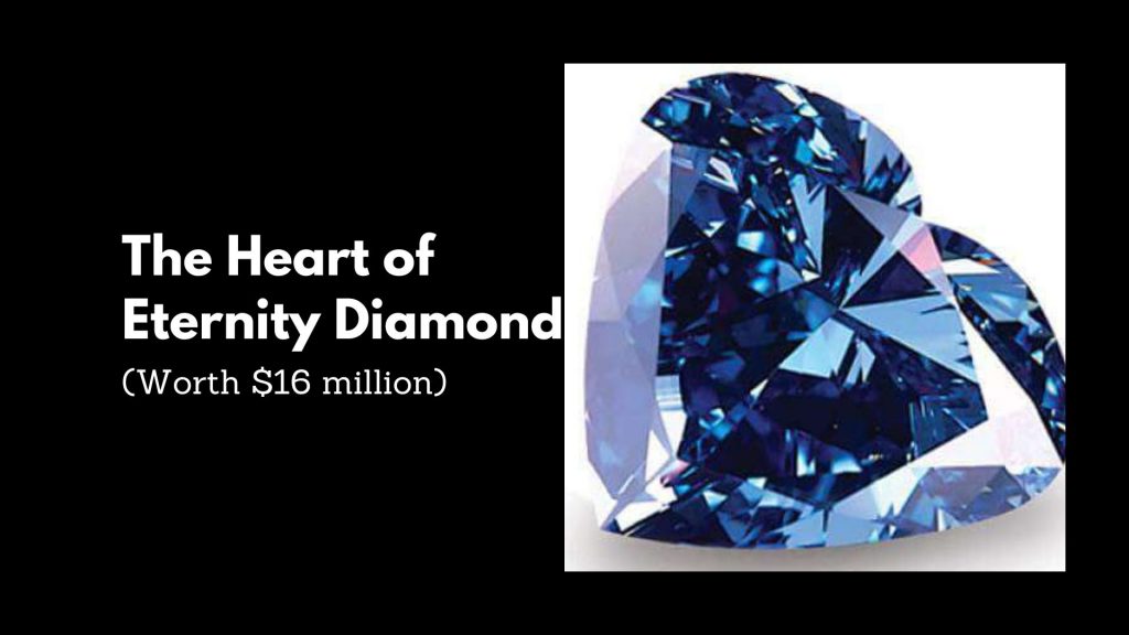 The Heart of Eternity Diamond -10th most expensive diamonds in the world