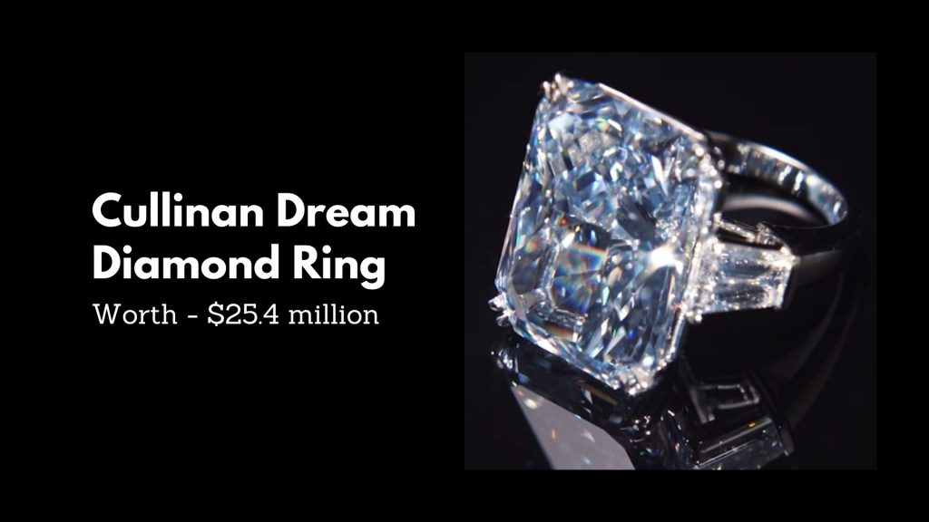 Cullinan Dream Diamond Ring - 6th Most Expensive Engagement Rings