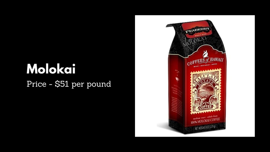 Molokai - 6th Most Expensive Coffee