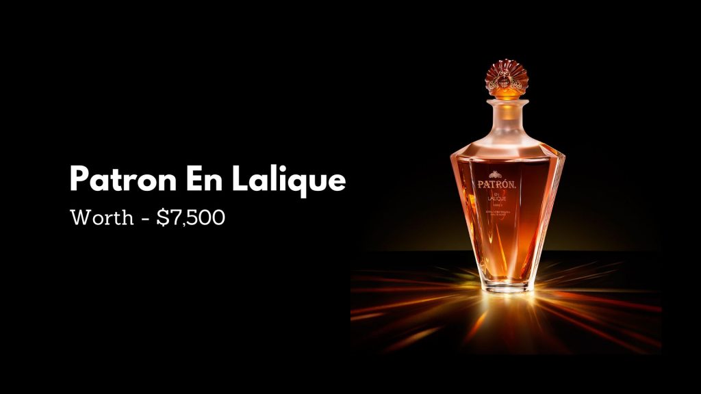 Patron En Lalique - 4th Most Expensive Tequilas