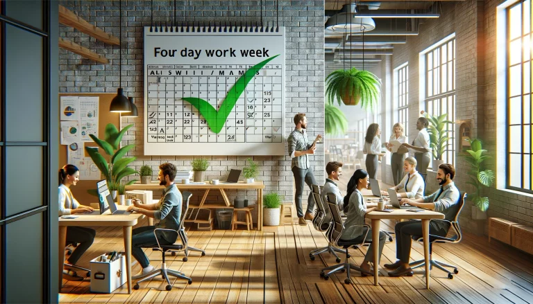 Four Day Work Week Statistics 2024